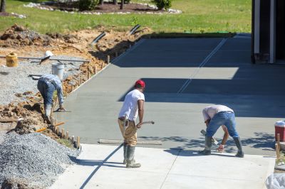Local Concrete Driveway Installation pros at work