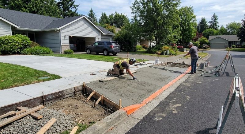 Concrete Driveway Installation Service